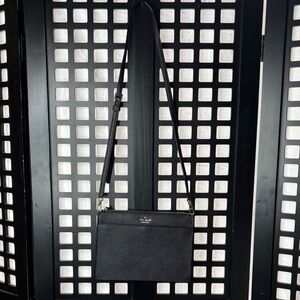 ♠️ Kate Spade Cameron Street Clarise Crossbody Black Saffiano Leather Bag ♠️